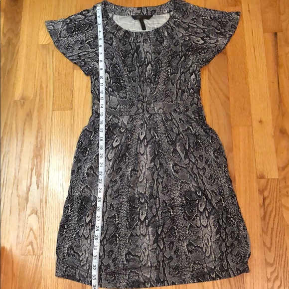 BCBGMAXAZRIA Dress Black, Gray and White Size XS - Picture 4 of 14